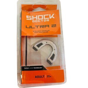 Shock Doctor Ultra 2 Mouthguard Adult 11+ Triple Layer Technology Ultra Impact A